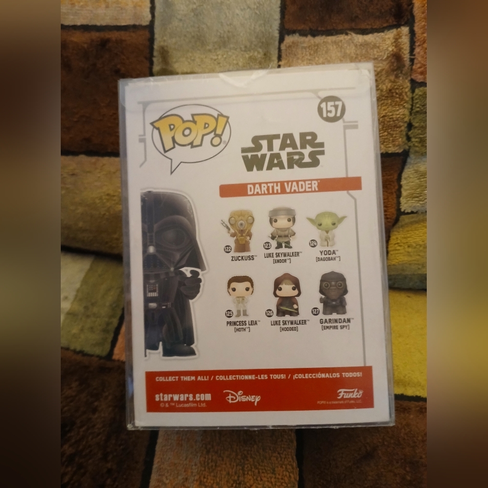 Star Wars Darth Vader Pop! Vinyl Figure - Picture 3 of 3